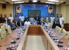 جلسه رئیس هیأت تیراندای استان با معاونت توسعه ورزش قهرمانی و حرفه‌ای اداره کل ورزش و جوانان استان
