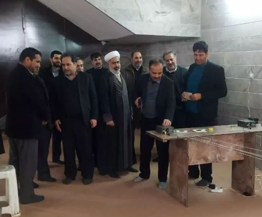 افتتاح خانه تیراندازی روستای ونارچ در شهرستان کهک به مناسبت دهه مبارک فجر توسط هیأت تیراندازی استان قم
