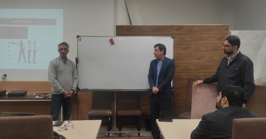 بازدید معاون توسعه ورزش از کلاس مربیگری درجه ۲ تیراندازی