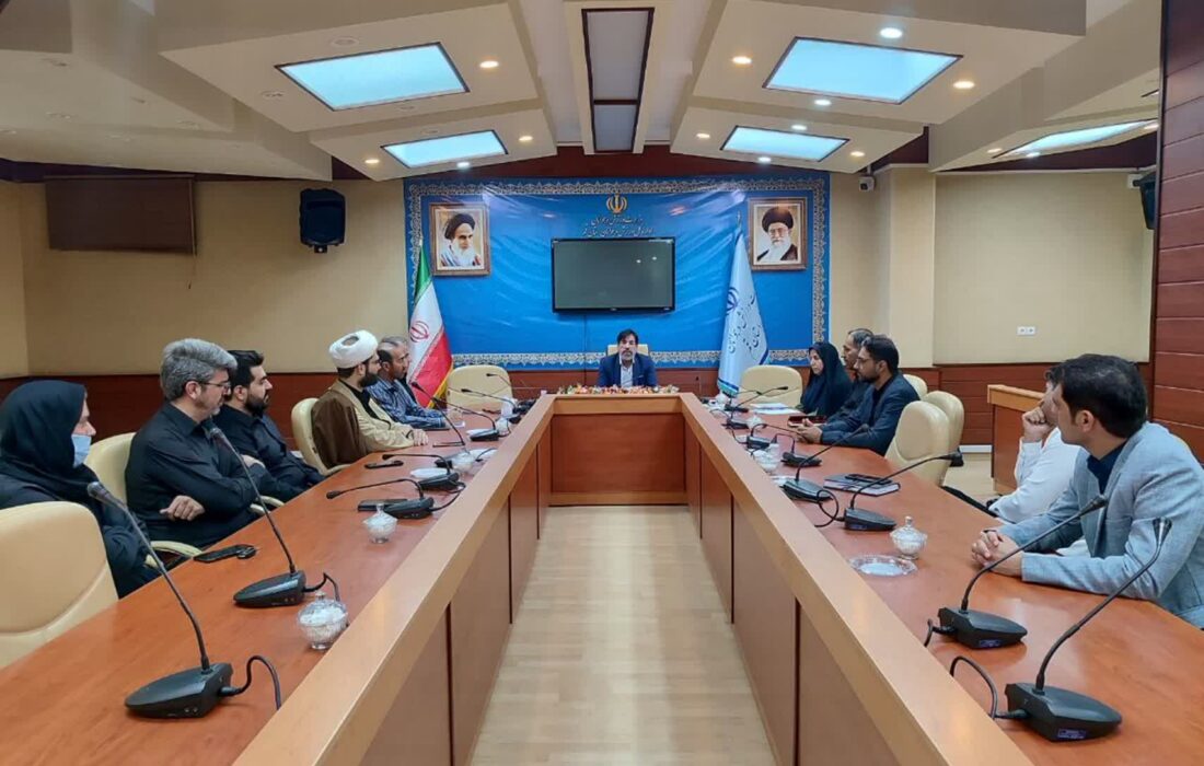 حضور رئیس هیأت تیراندازی استان قم در جلسه هماهنگی خدمترسانی به زائران مراسم تشییع قائد امت